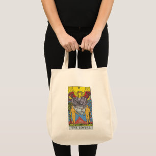 The Lovers Tarot Card Tarots Reading Tot Bag Tragetasche