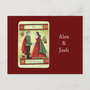 "The Lovers"-Tarot Einladung