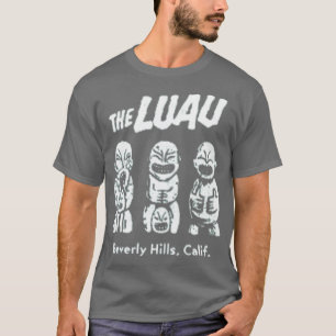 The Luau V2 Beverly Hills Vintag Tiki Bar TShirt