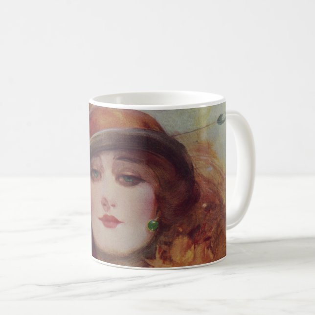 The Lure Of The Green Eyes - W.H. Barribal Kaffeetasse (VorderseiteRechts)