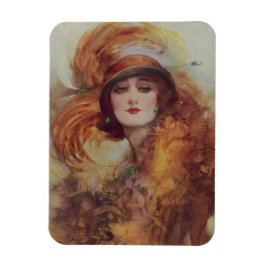 The Lure Of The Green Eyes - W.H. Barribal Magnet