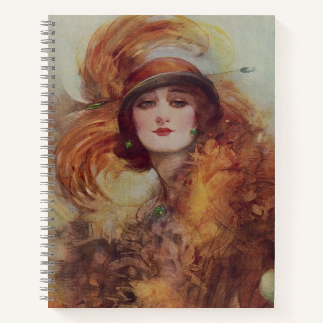 The Lure Of The Green Eyes - W.H. Barribal Notizbuch (Vorderseite)