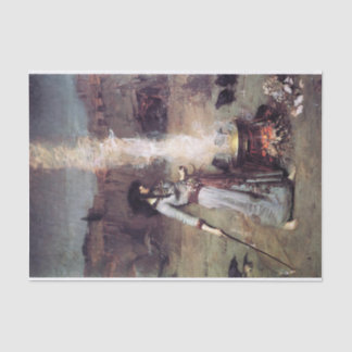 The Magic Circle von John William Waterhouse -1886 Seidenpapier