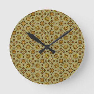 The Magic of Christmas Runde Wanduhr