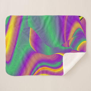 The Magic of Colors Abstract 3D Rainbowart Sherpadecke