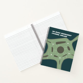 The Magic Roundabout, Swindon, England Notizbuch