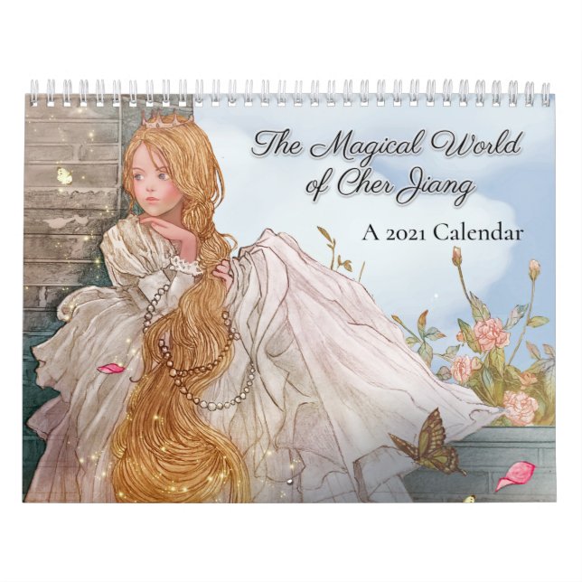 The Magical World of Cher Jiang: A Kalender 2021 (Titelbild)