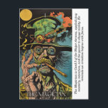 The Magician Tarot Retro Mystical Major Arcana Art Postkarte<br><div class="desc">Channel the power of manifestation with this vibrant Magician tarot postcard. Featuring bold, retro‑mystical artwork inspired by the Major Arcana, this design celebrates creativity, intention, and personal mastery. Perfect for tarot enthusiasts, spiritual gifts, journaling, alt‑aesthetic décor, or sending inspiring notes. A striking addition to any tarot or witchy stationery collection....</div>