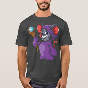 The Magneficent Wizard Rat Magical Power Wizard T-Shirt