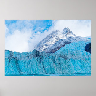 The magnificent Spegazzini Glacier in Patagonia Poster