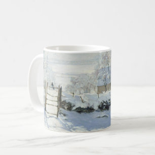 The Magpie by Claude Monet Kaffeetasse