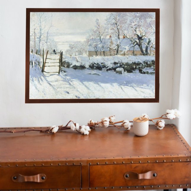 The Magpie by Claude Monet Poster (Von Creator hochgeladen)