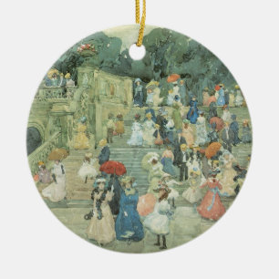 The Mall, Central Park von Maurice Prendergast Keramik Ornament