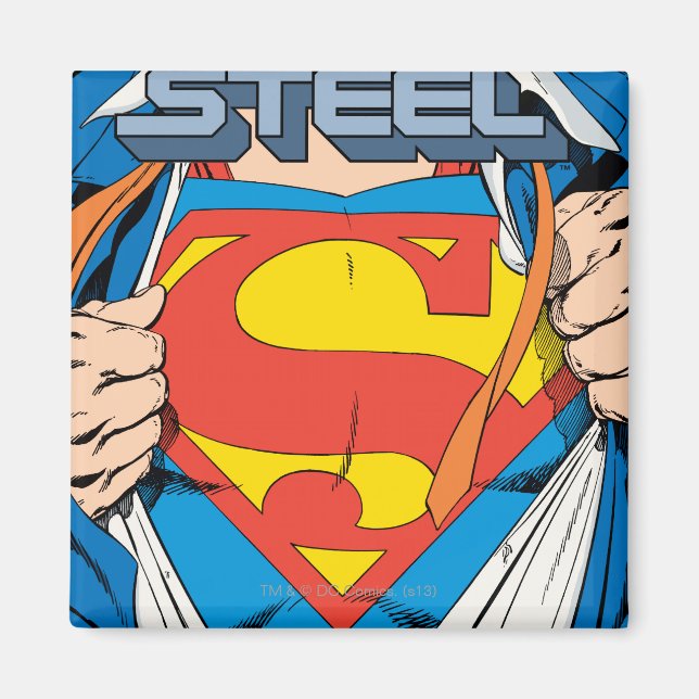 The Man of Steel #1 Collector's Edition Magnet (Vorne)