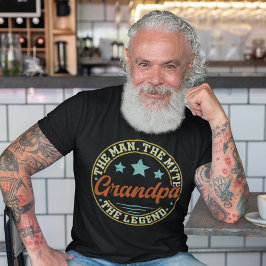 The man the myth the father's day of Grandpa T-Shirt