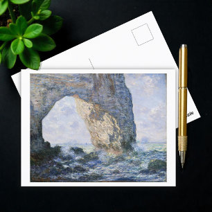 The Manneporte near Étretat, Monet Postkarte