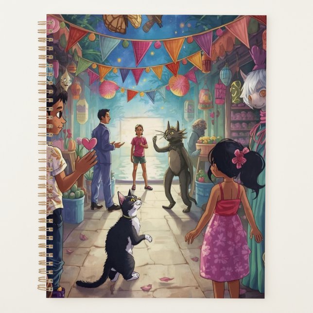 The Market Between Worlds Planer (Vorderseite)