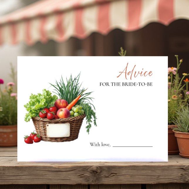 The Market Brautparty Advisor for the Bride Einladung (Von Creator hochgeladen)