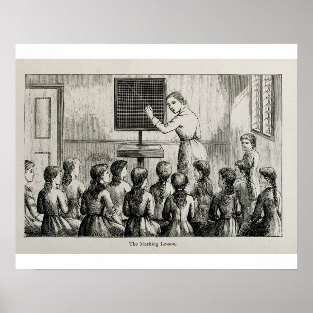 'The Marking Lesson', Illustration from 'A Manual Poster (Vorne)