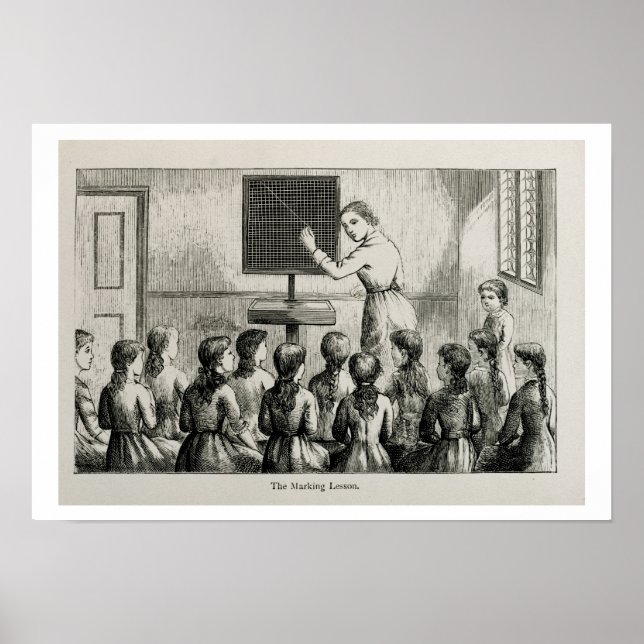 'The Marking Lesson', Illustration from 'A Manual Poster (Vorne)
