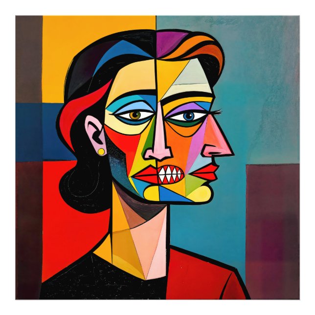 The Mask and the Monster - Portrait of a Deceiver Fotodruck (Vorne)