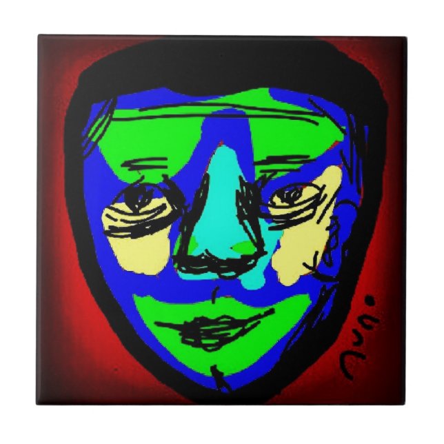 The Mask Fliese (Vorderseite)