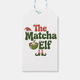 The Matcha Elf Magical Christmas Drink Geschenkanhänger