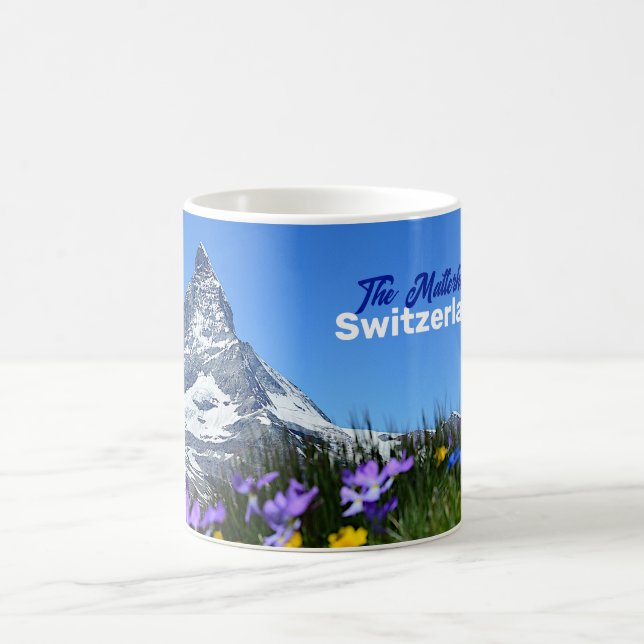 The Matterhorn Switzer Travel Souvenir Kaffeetasse (Mittel)