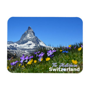 The Matterhorn Switzer Travel Souvenir Magnet