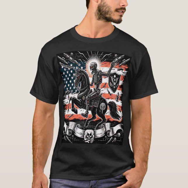 The Mechanical Knight of the Revolution T-Shirt (Vorderseite)