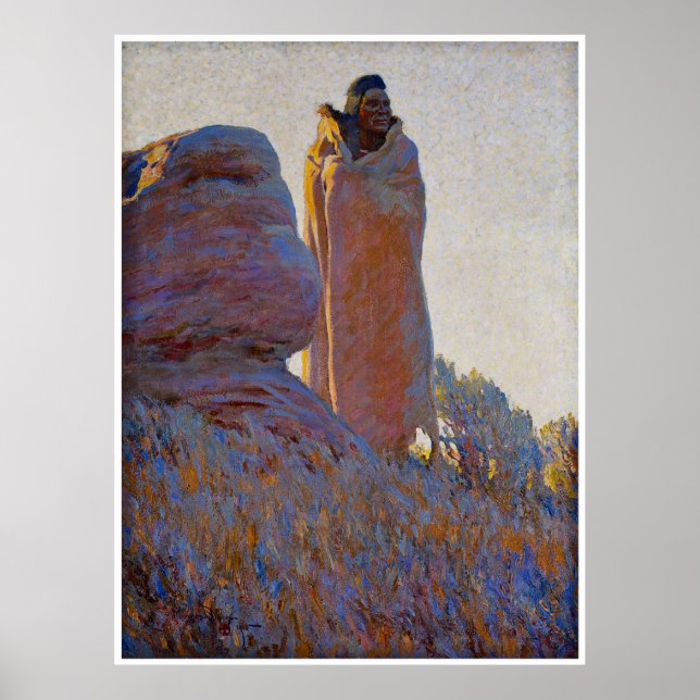 The Medicine Robe von Maynard Dixon 1915 Poster (Vorne)