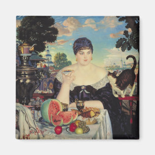 The Merchant's Ehefrau at Tea, 1918 Magnet