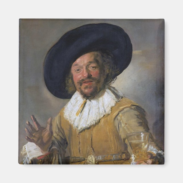 The Merry Drinker, Frans Hals, 1628-1630 Magnet (Vorne)