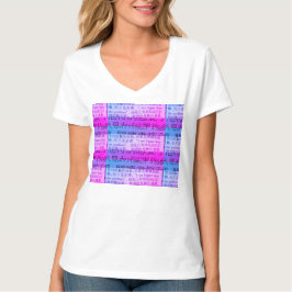 The Message is Not Clear on a Short-Sleeve T-Shirt