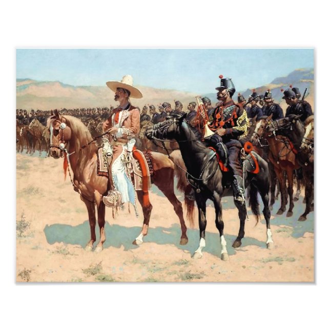 The Mexican Major von Frederic Remington (1889) Fotodruck (Vorne)