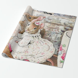 "The Mice Listed to the Tailor" von Beatrix Potte Geschenkpapier