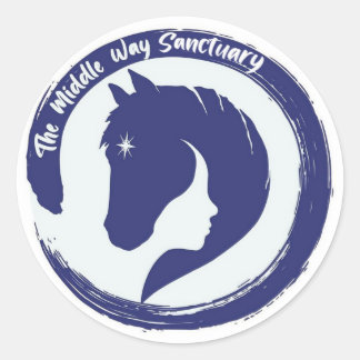 The Middle Way Logo Aufkleber