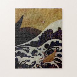 The Mighty Fish by Edmund Dulac Puzzle