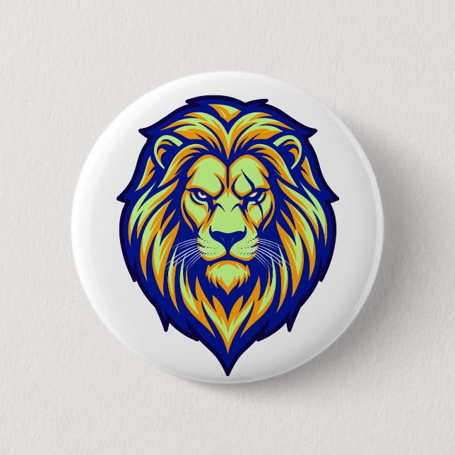 The Mighty Lion - Tylon Tactical-Mercenary Button (Vorderseite)