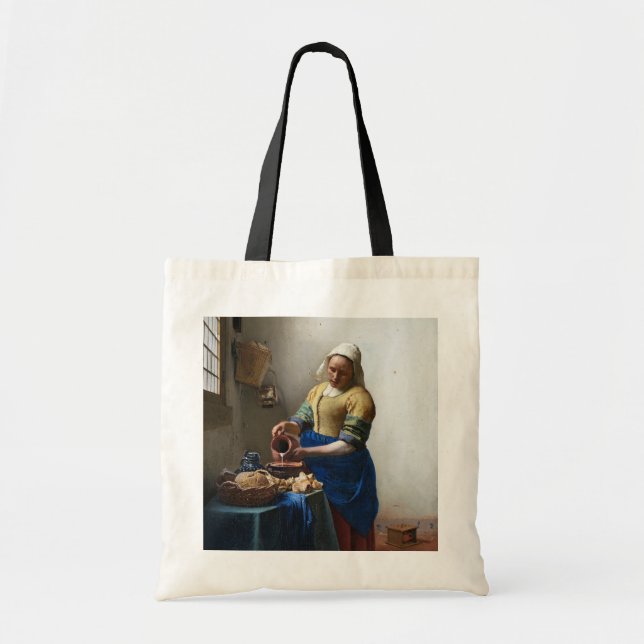 The Milkmaid, Johannes Vermeer, 1657-1658 Tragetasche (Vorne)