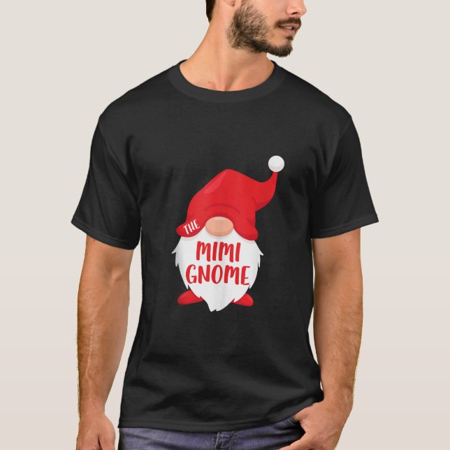 The Mimi Gnome  Matching Christmas Gnome Tank Top (Vorderseite)