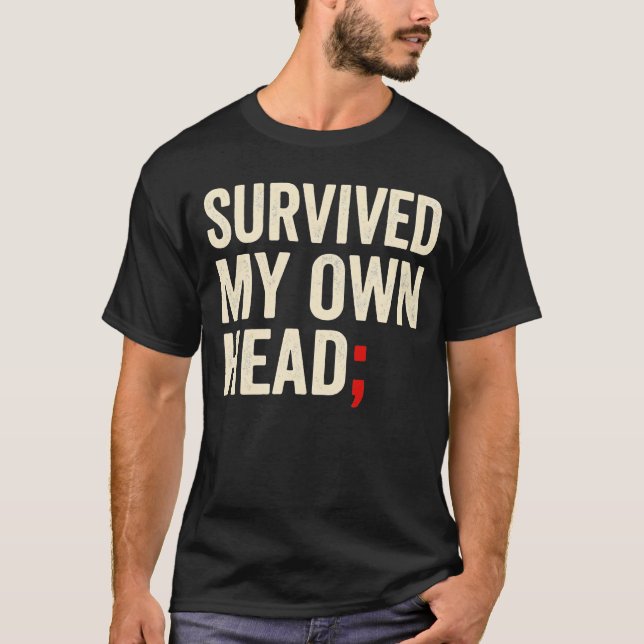 The Mind Forge Still Here Grafik T-Shirt (Vorderseite)