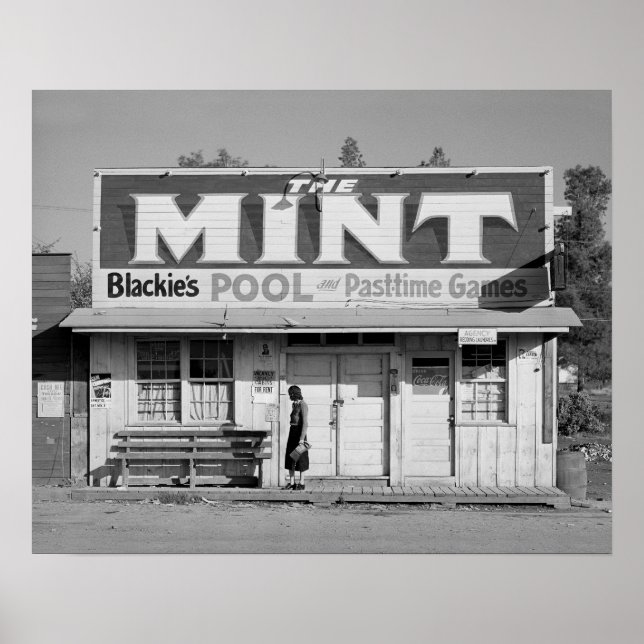 The Mint Pool Hall, 1940 Poster (Vorne)