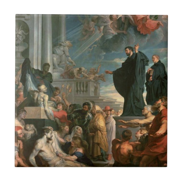The Miracles Of Saint Francis Xavier Fliese (Vorderseite)