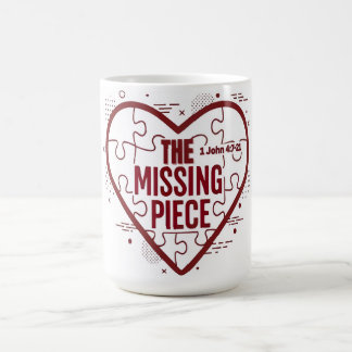 The Missing Piece – Faith Heart Design Kaffeetasse