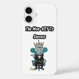 The mon-key to success iPhone 16 hülle