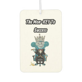 The Mon-key To success gift Autolufterfrischer