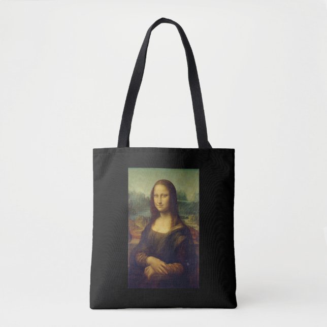 "THE MONA LISA" VON LEONARDO DA VINCI TOTE BAG (Vorderseite)