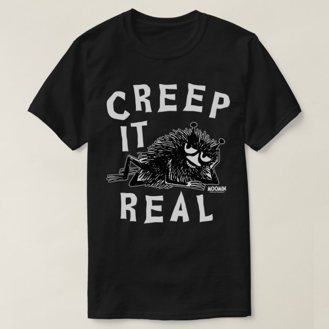 The Moomins Stinky Creep It Real  T-Shirt (Design vorne)