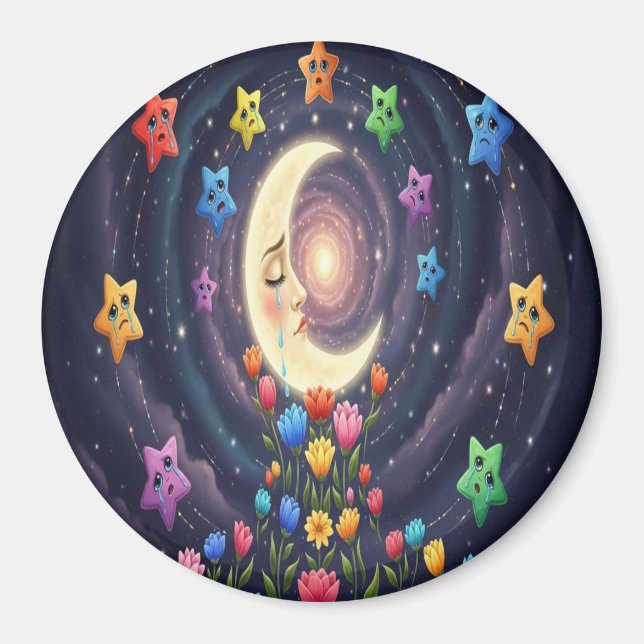 The Moon, Keeper of Sighs Magnet (Vorne)